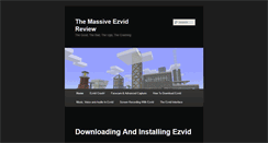 Desktop Screenshot of ezvidreview.com