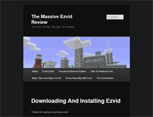 Tablet Screenshot of ezvidreview.com